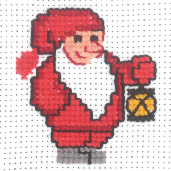 14-0201 Nisse m/lygte 14x14cm