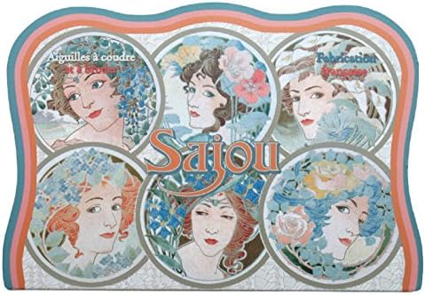 Broderinålar - 40 st blandade nålar från Sajou