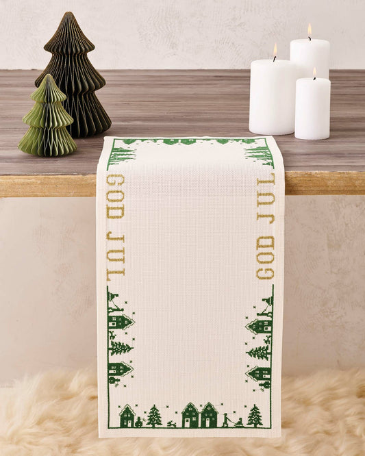 63-4206 Grønne huse 28x64cm