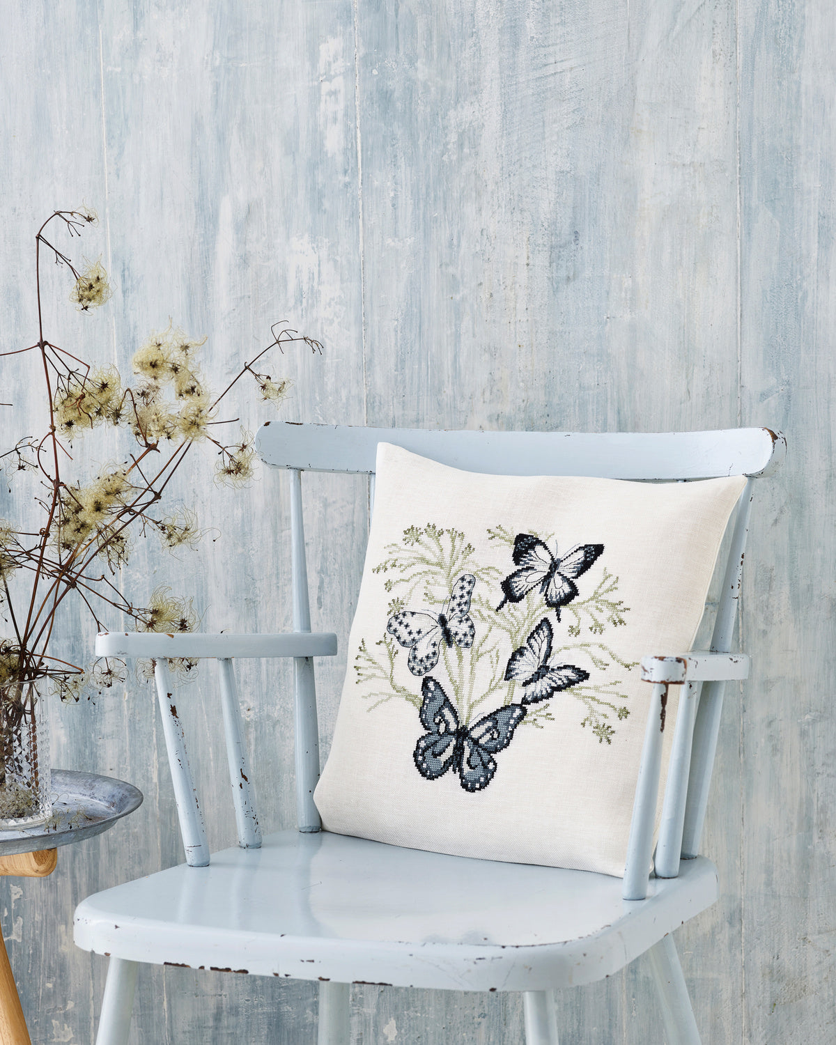 83-2160 Fjärilar 40x40cm