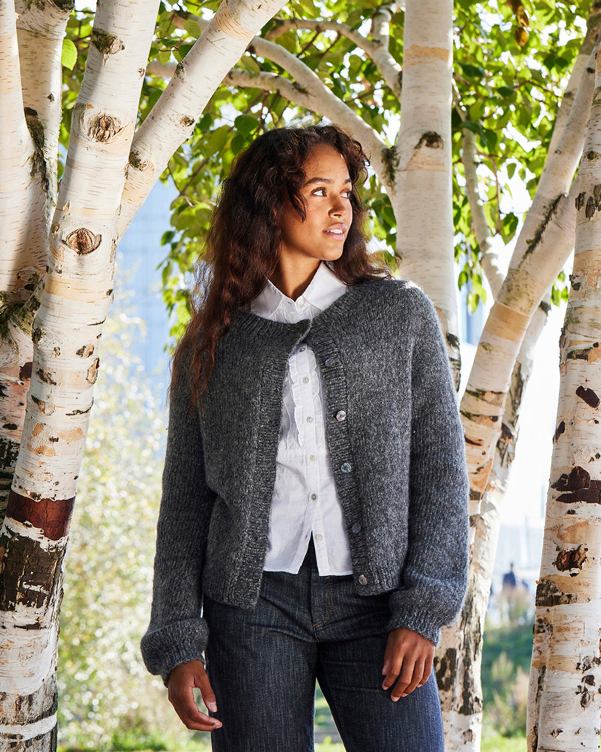 892512 Kofta med sadelaxlar