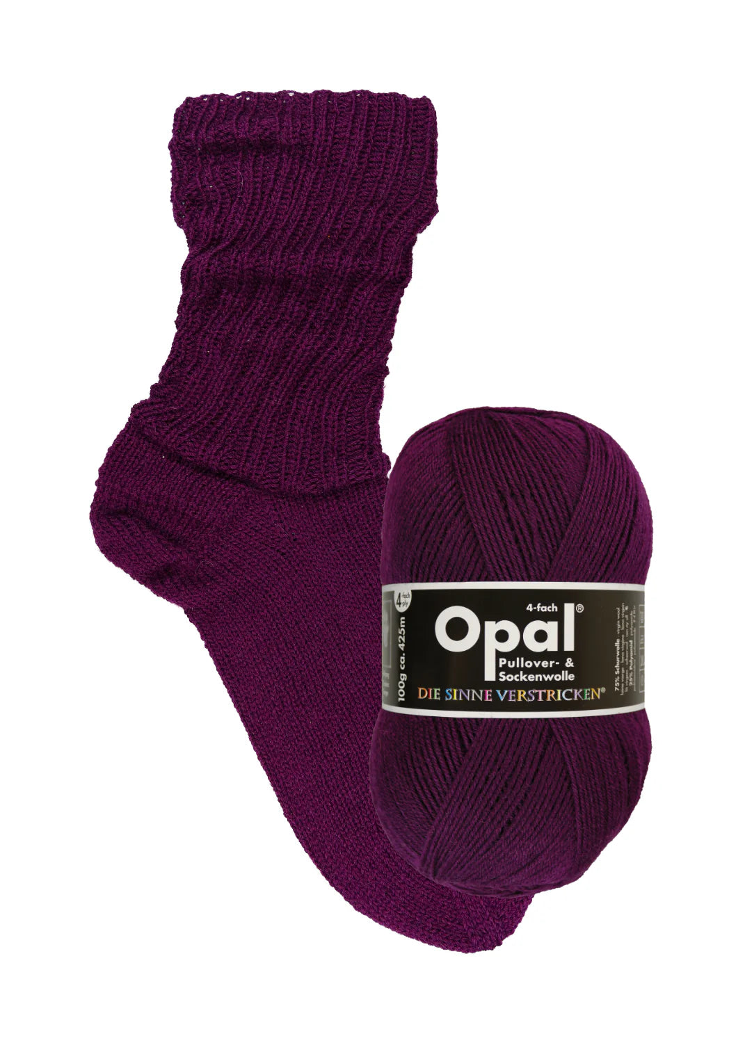 Opalgarn enfärgat