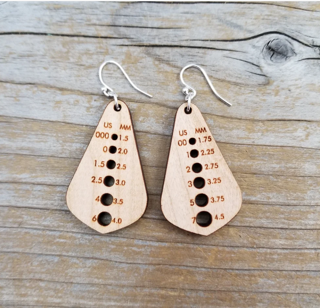 Örhängen stickmått