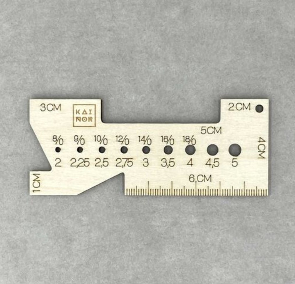 Måttlisa (Sewing gauge)