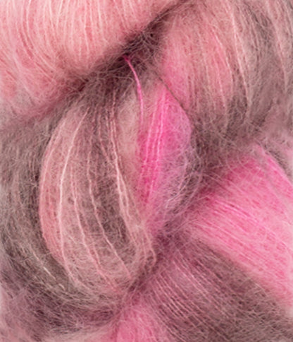 Tynn silk mohair print
