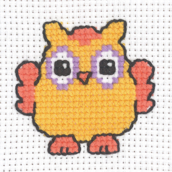 14-3332 Uggla orange 8x8cm