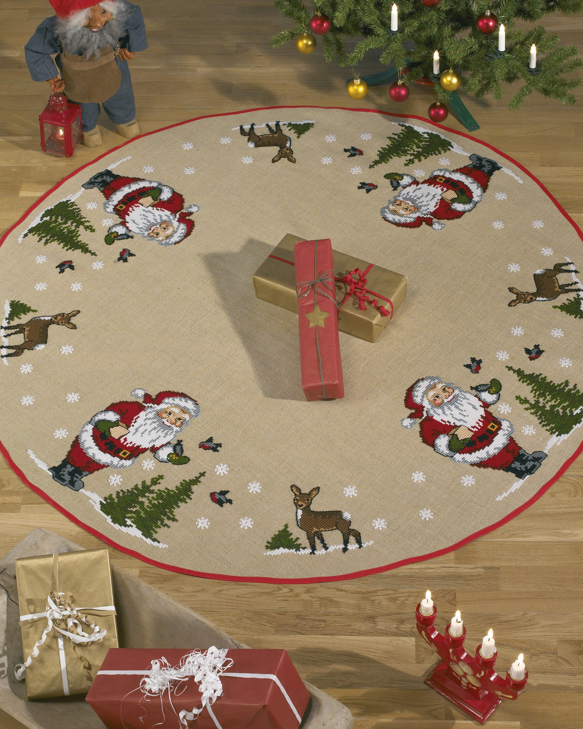 45-0228 Tomten matar fåglar