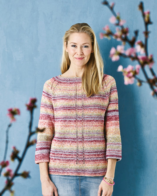 891301 Raglanjumper med hål