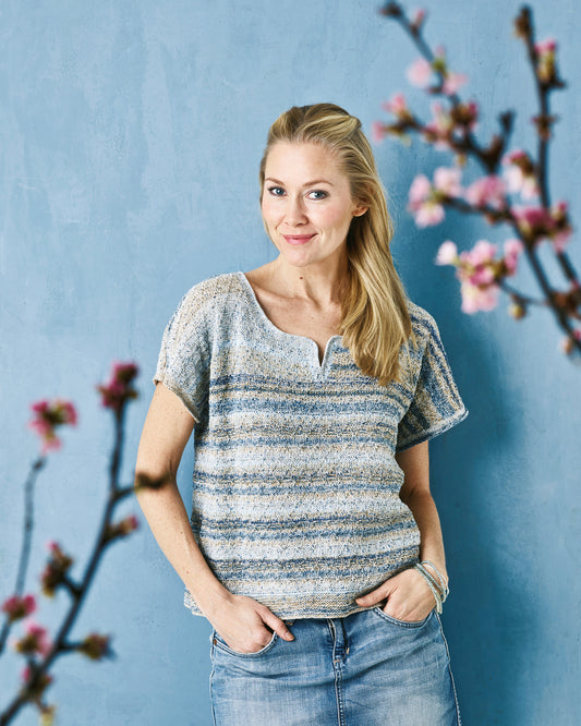 891304 Sommarjumper med struktur