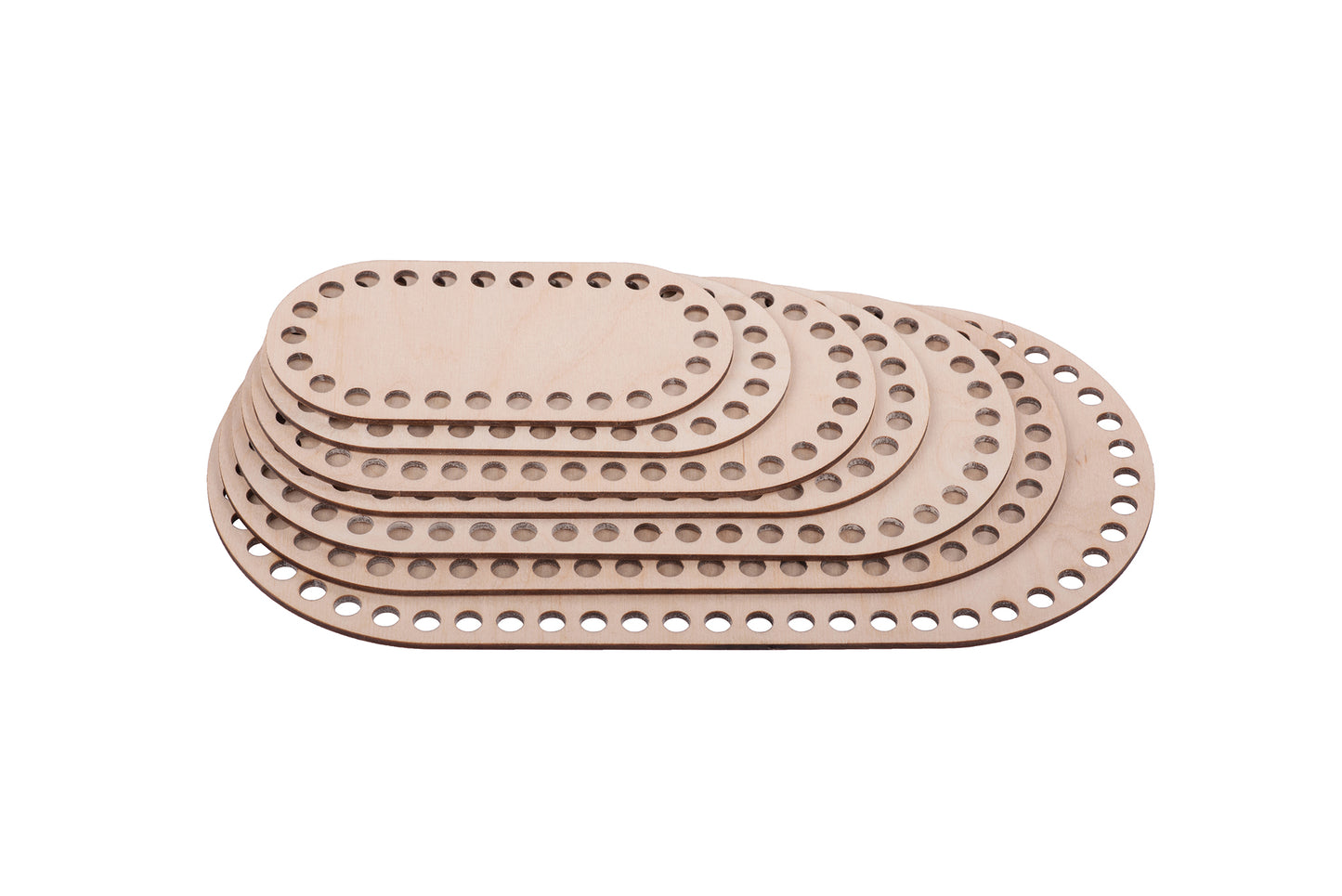 Oval Bottenplatta med hål