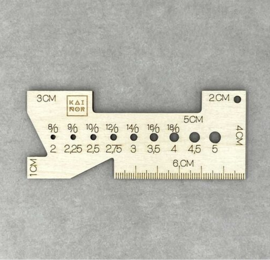 Måttlisa (Sewing gauge)