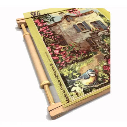 Justerbar handarbetsram