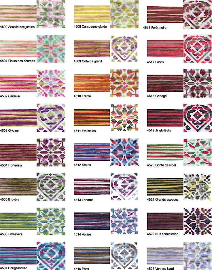 DMC Mouline Coloris